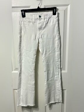 Joe's Jeans White Straight Leg Women's Jeans